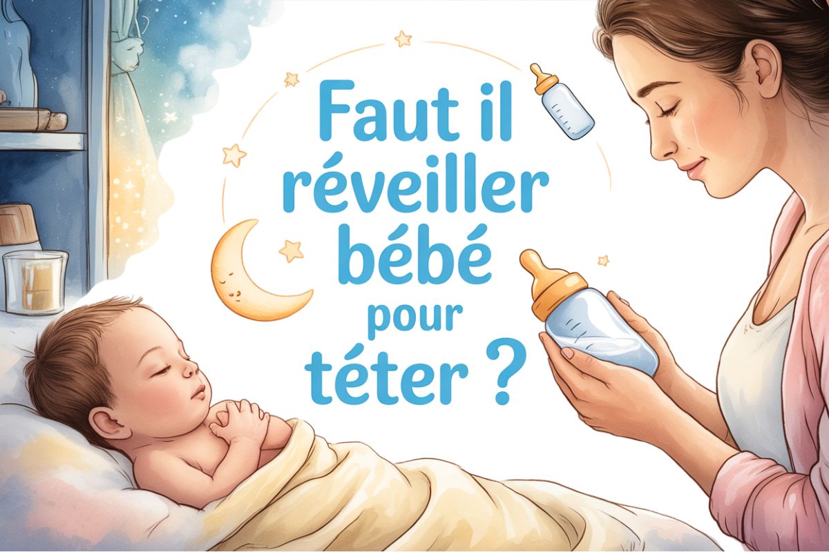 reveiller bebe pour manger
