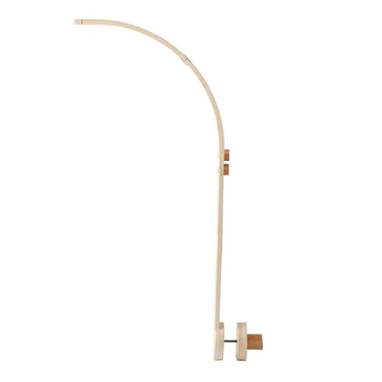 Support Mobile Bébé En Bois – Suspension Mobile Lit Bébé Table à Langer Décoration Naissance DIY Naturelle
