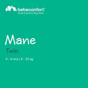 Alternative view of Poussette Double Bebeconfort Mane - Pliage Automatique, 0-22 kg, Mineral Graphite