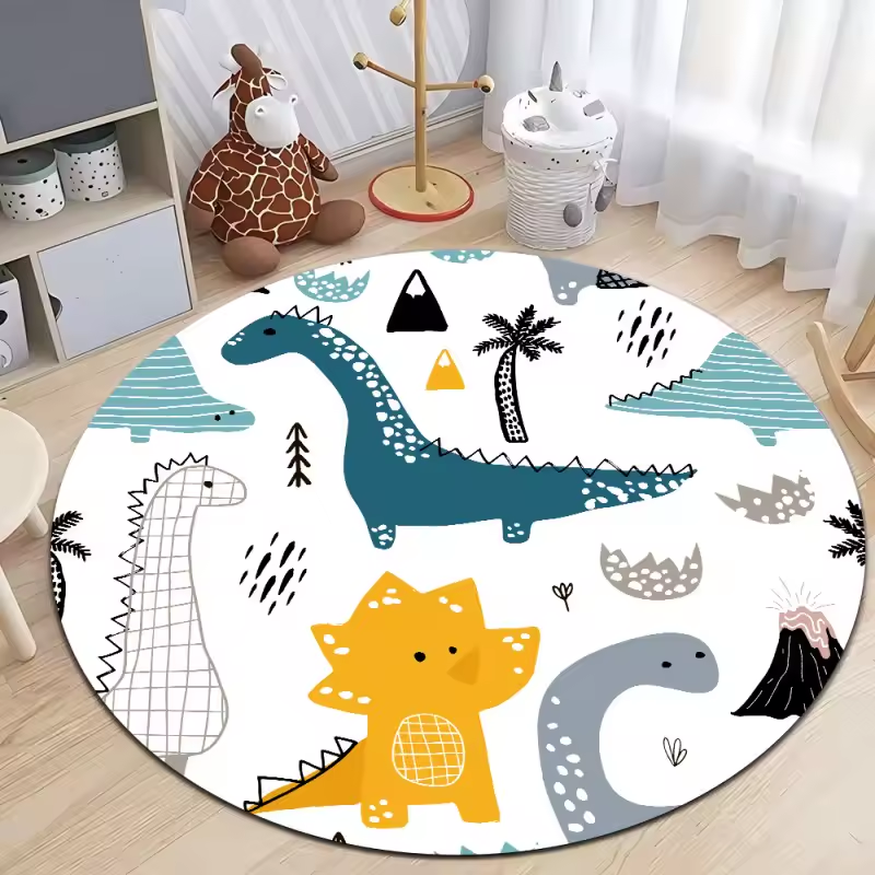 Tapis de Sol Rond Bébé