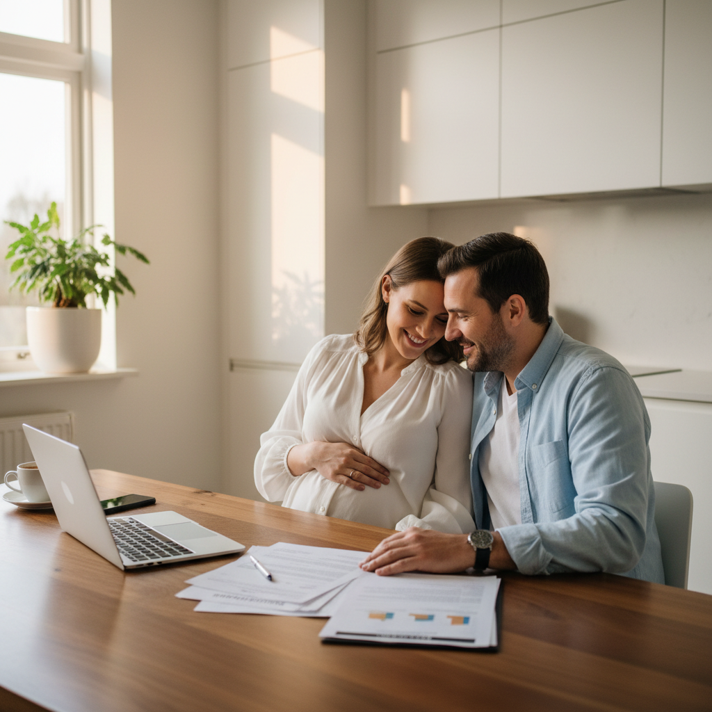 parents preparant mutuelle familiale