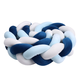 Tresse de Lit bleu